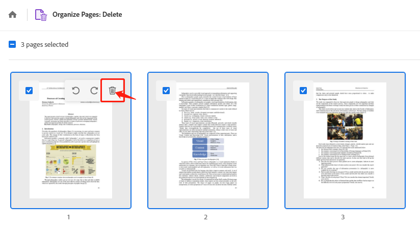 Pdf delete pages from Delete pages