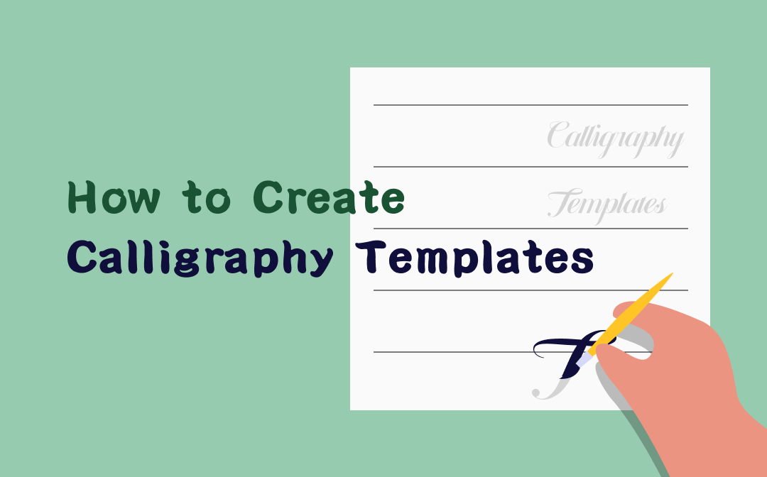 Calligraphy Templates Types, Download, Edit, and Create