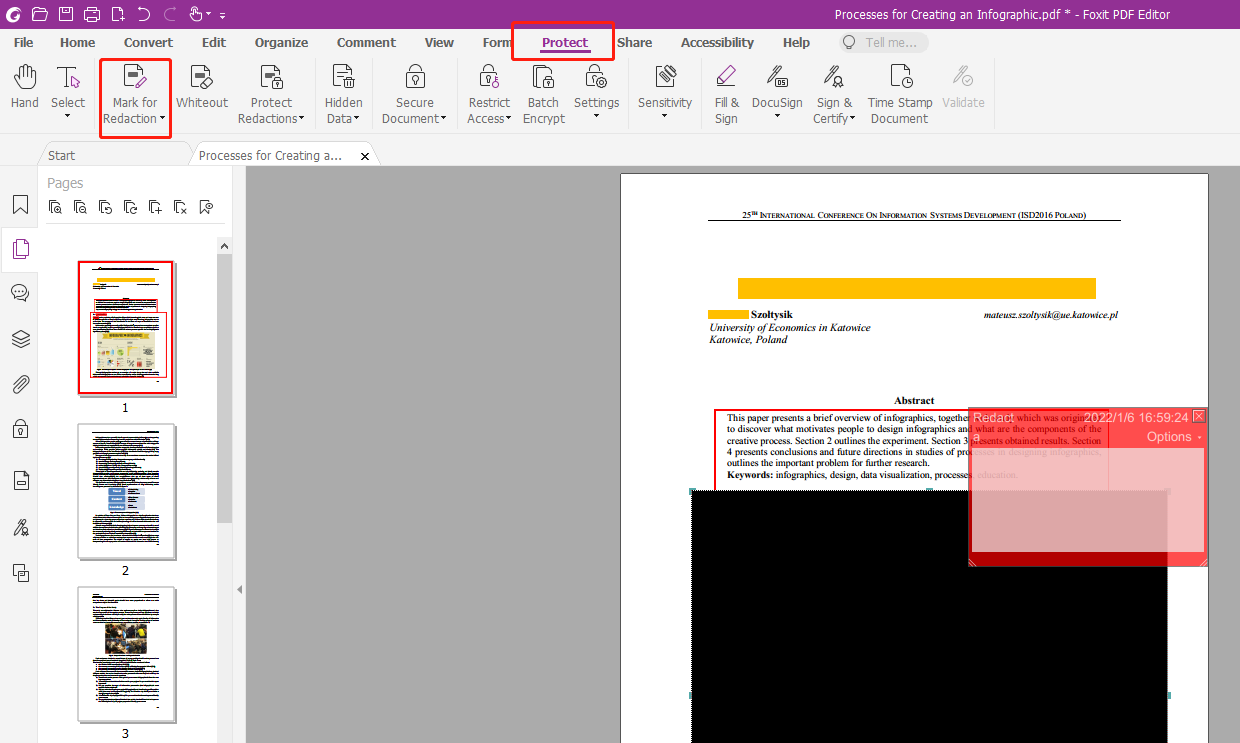foxit-pdf-mark-for-redaction