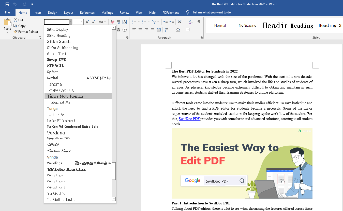 How to Change Fonts in PDF: 2 Simple Methods