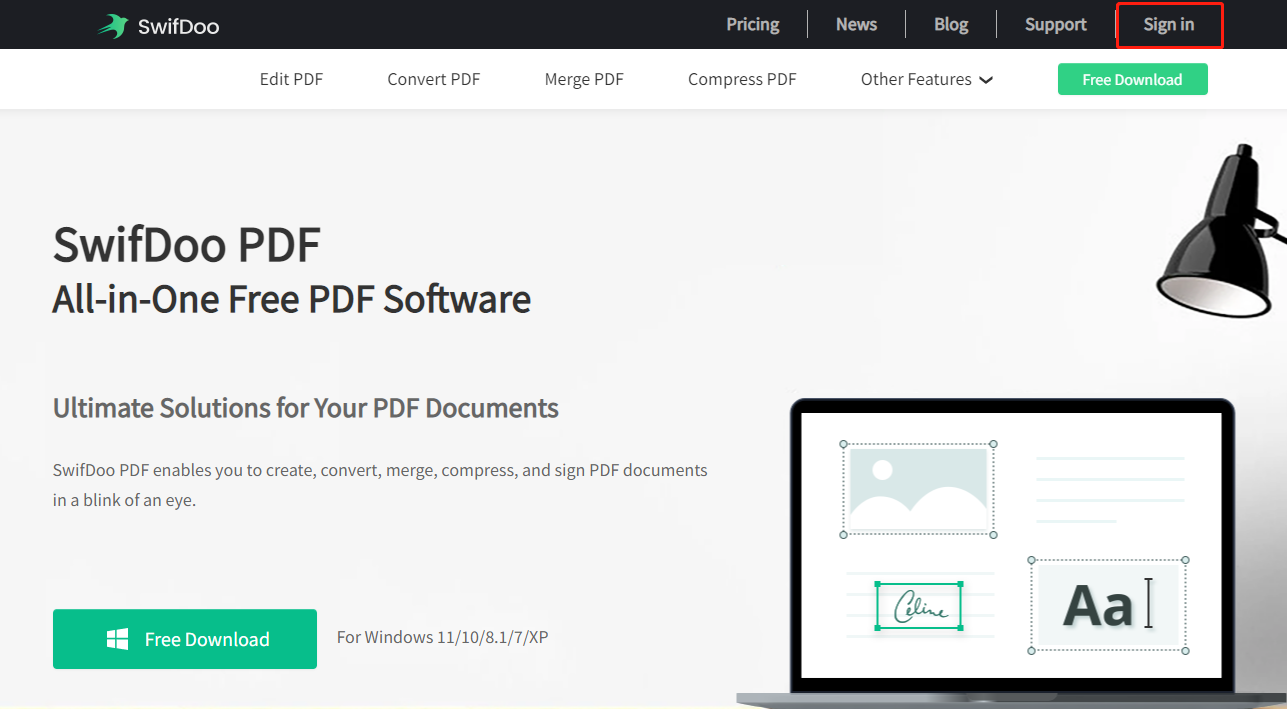 swifdoo-pdf-register-account