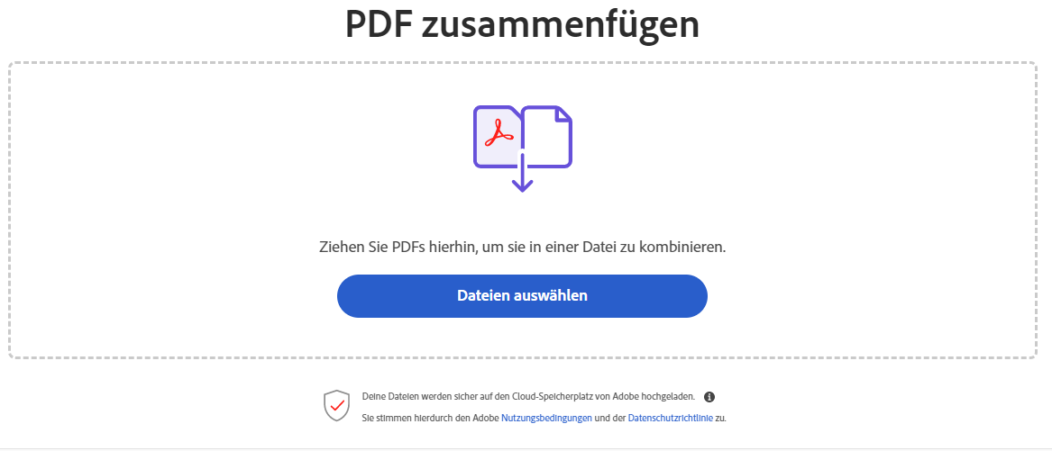 PDF zusammenfügen