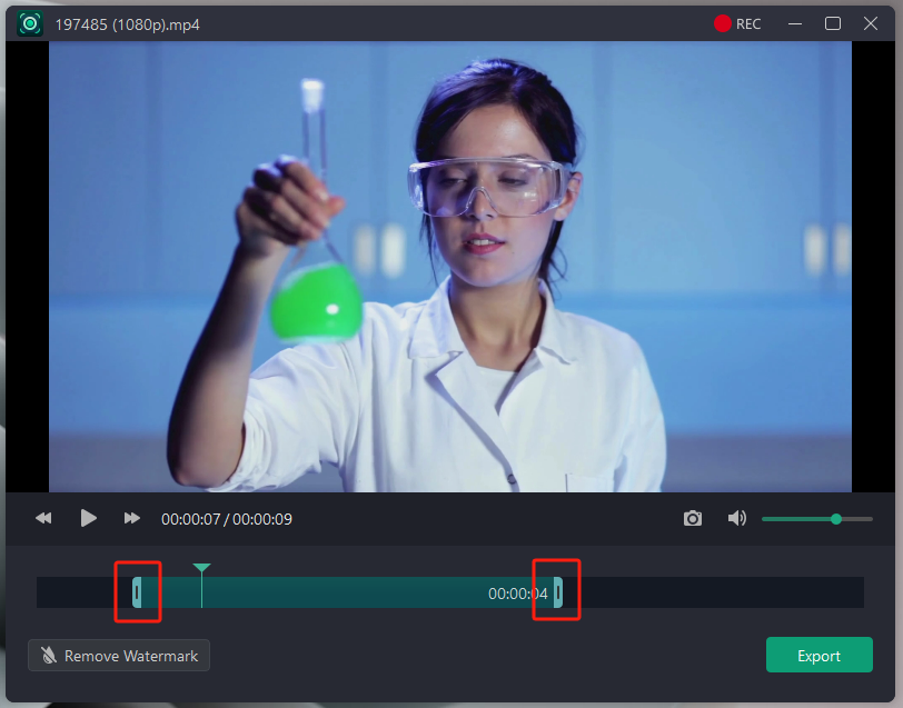 Edit media file