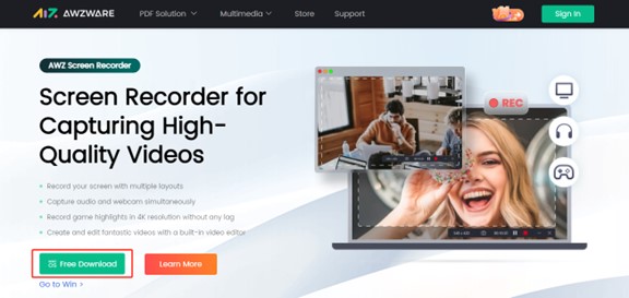 AWZ Screen Recorder for Mac