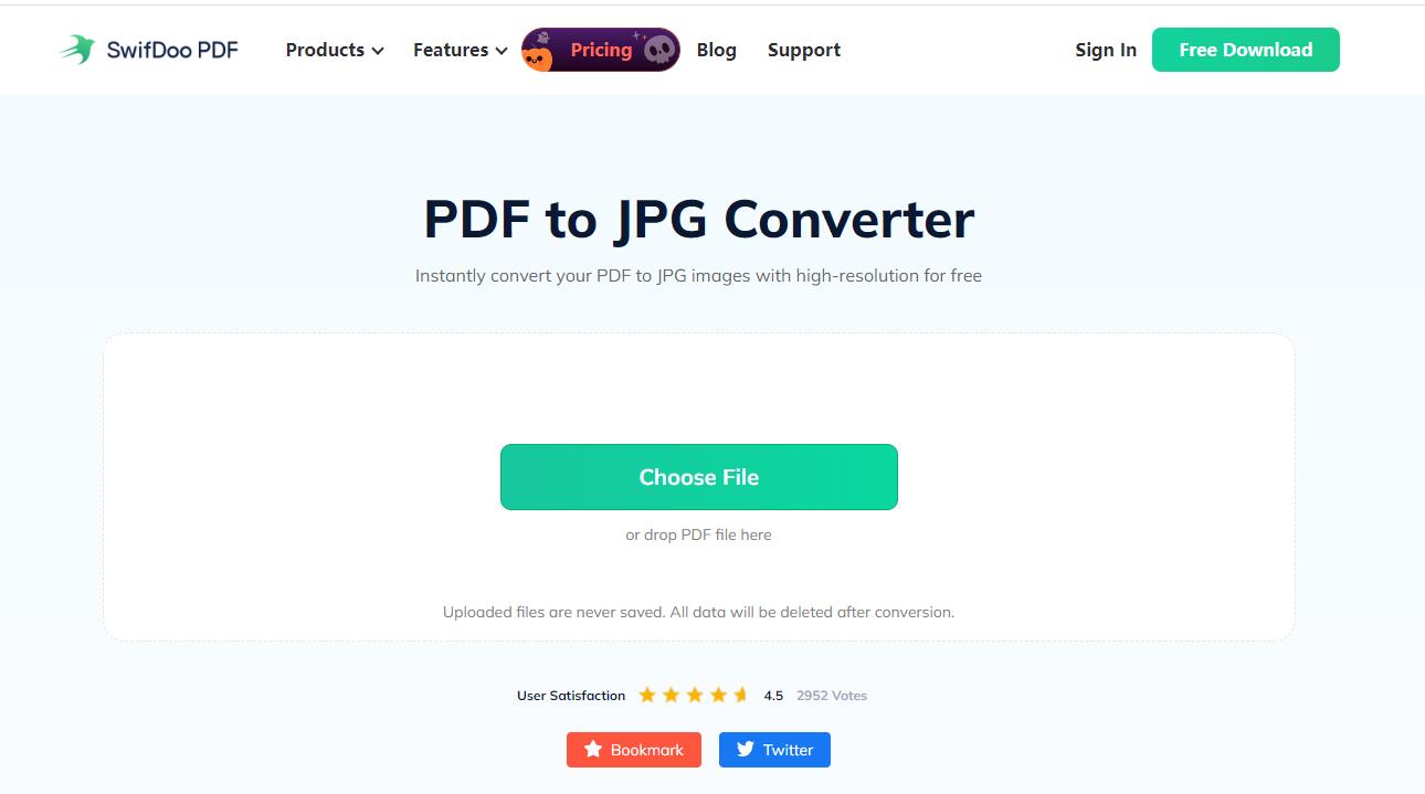 SwifDoo PDF to JPG Converter
