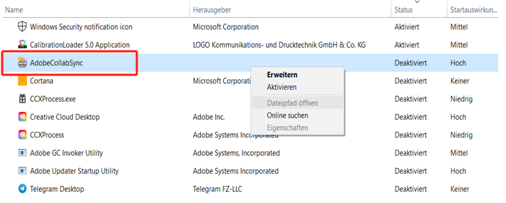 Do I Need Acrobat Collaboration Synchronizer on Startup?