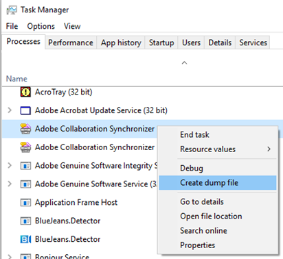 Acrobat Collaboration Synchronizer Disable Method 1