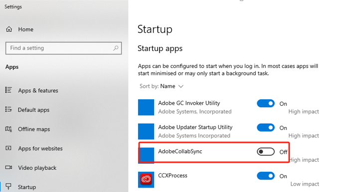 Acrobat Collaboration Synchronizer Disable Method 4