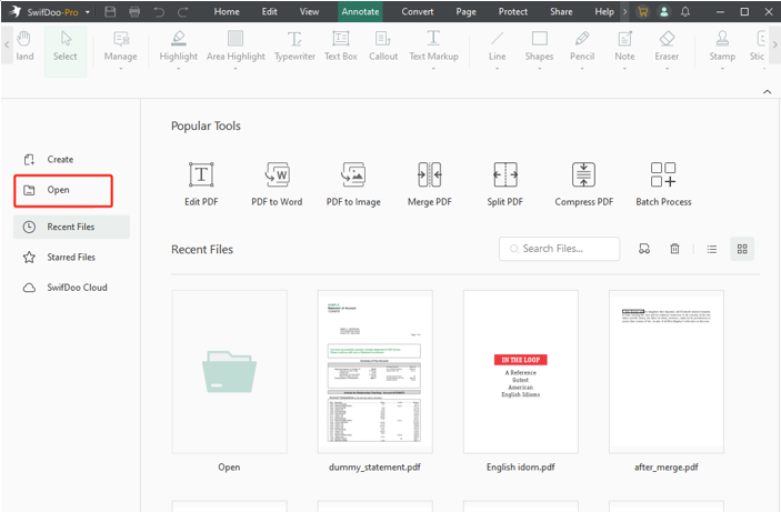How to Add an Exhibit Sticker to a PDF in SwifDoo PDF 1