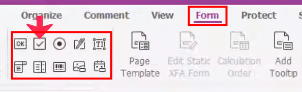 Add fillable fields in PDF with Foxit PDF Editor 2