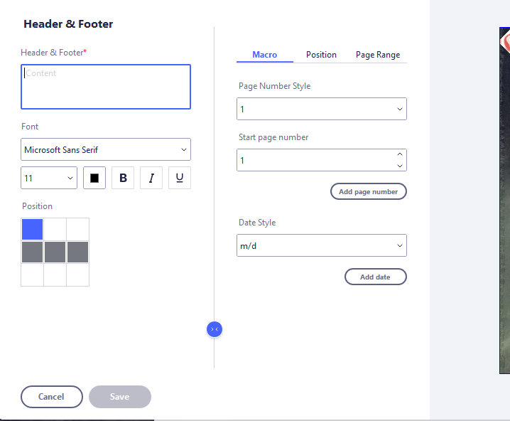 Add Headers and Footers to PDFs on Mac