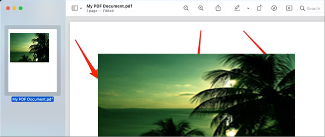 Add an Image to a PDF on Mac with Preview