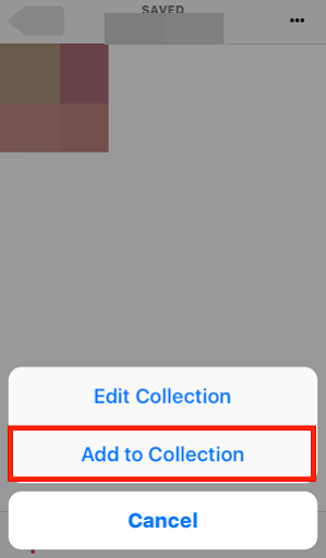 Add Instagram Posts to Collections