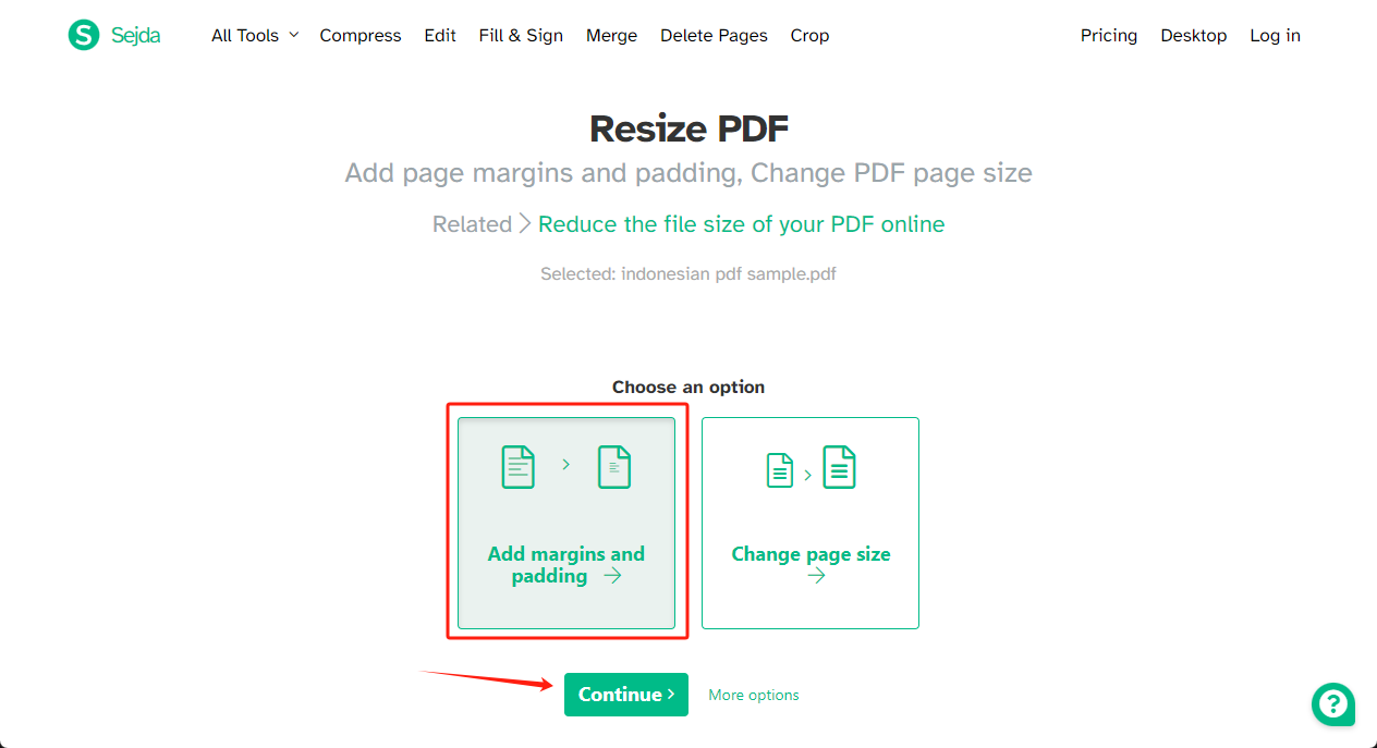 Add Margin to PDF Online Free