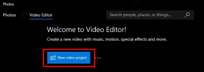 Add music to a video on Windows Photos 1