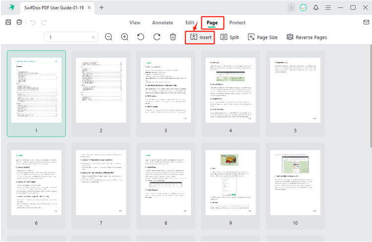 How to Add Pages to a PDF on Mac Using SwifDoo PDF Mac 2