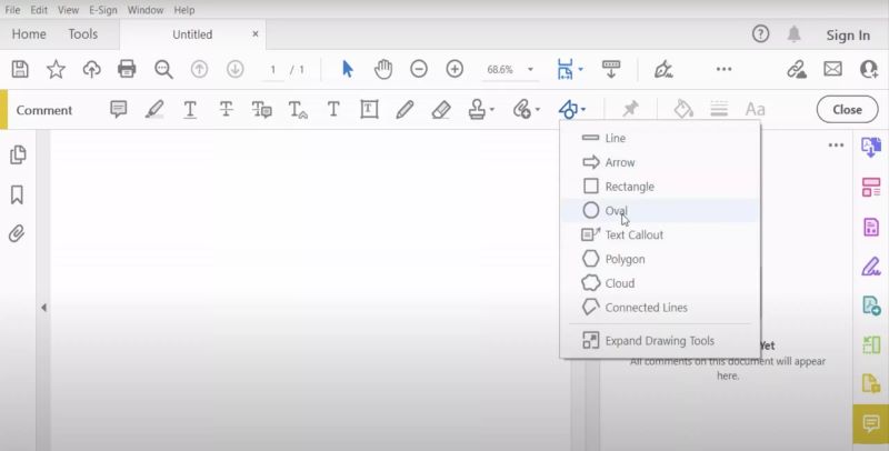 Adobe Acrobat Shapes