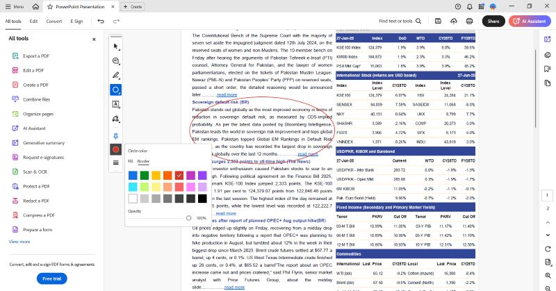 Adobe Reader Change Color