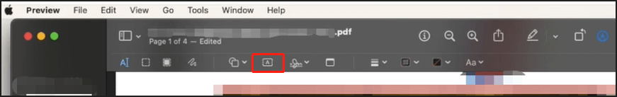 Markup Toolbar