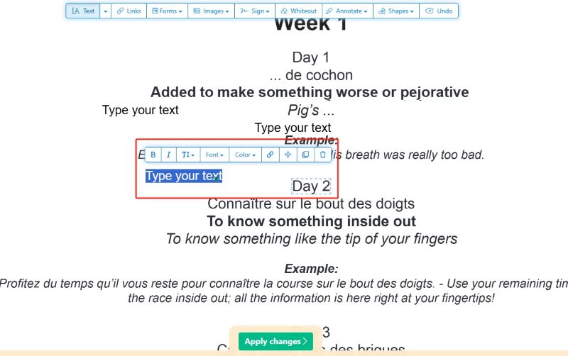 Edit Text Online