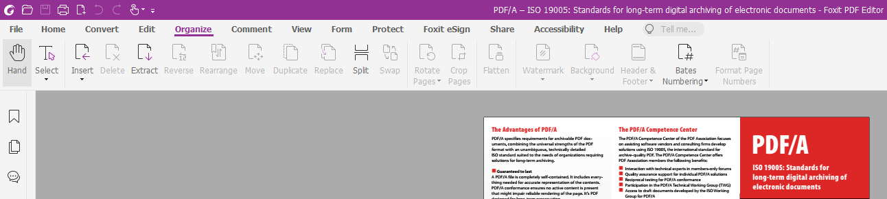 Adobe Acrobat alternative Foxit PDF Editor