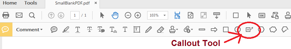 Adobe Helps Annotate PDF with Callout
