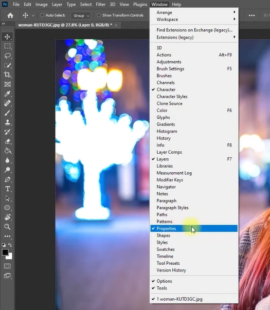 Adobe Photoshop removes backgrounds from images