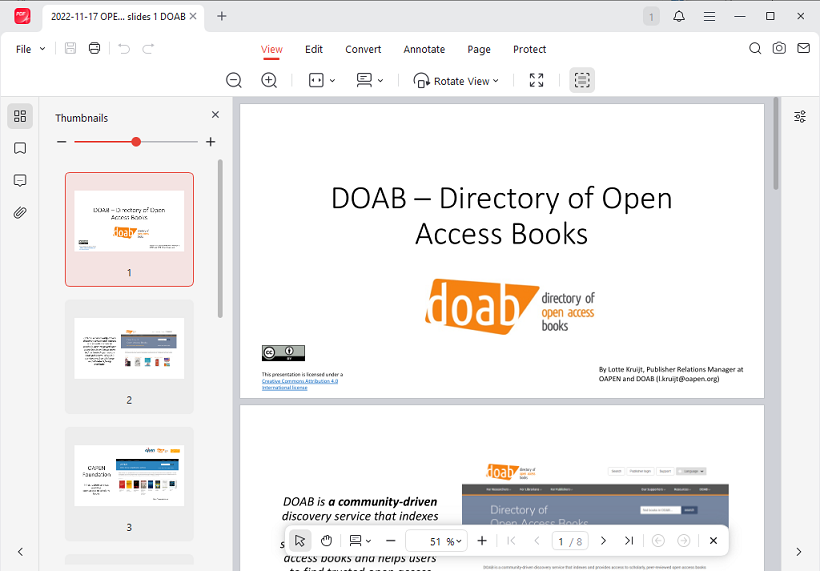 Read a PDF in JOPDF