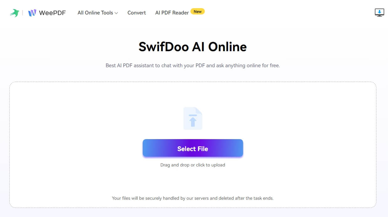 WeePDF AI PDF Reader