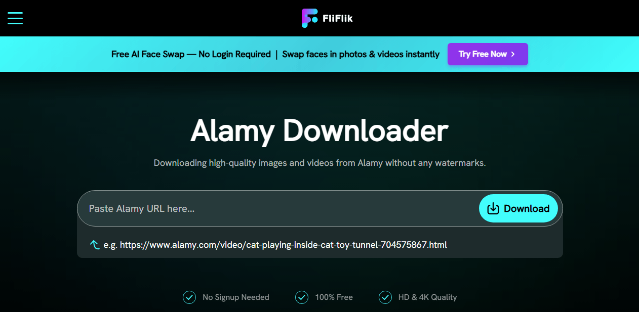 FliFlik Alamy Downloader