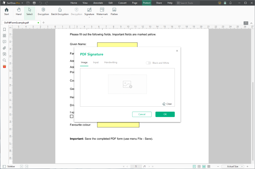 Alternatives to DocuSign a PDF