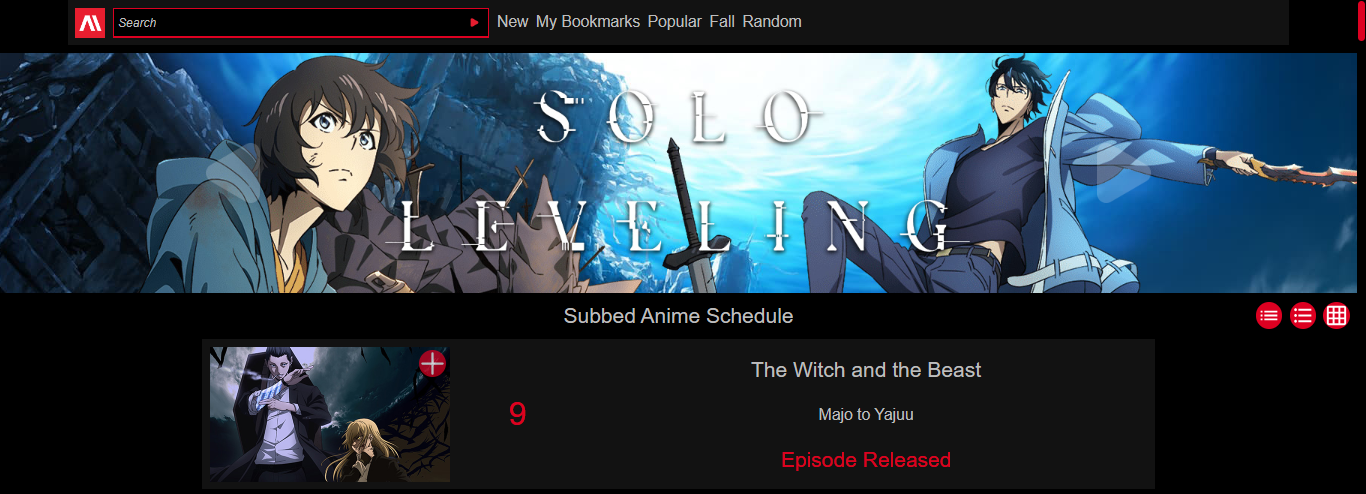 Anime streaming site AnimeHeaven