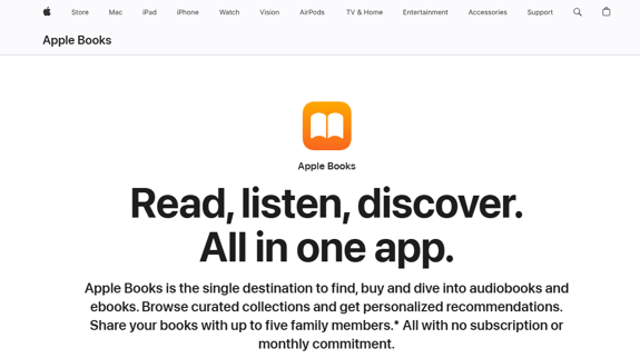 Apple Books best audiobook app