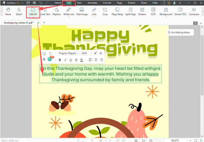 Tip: How to Make a Thanksgiving Card for appreciation 1