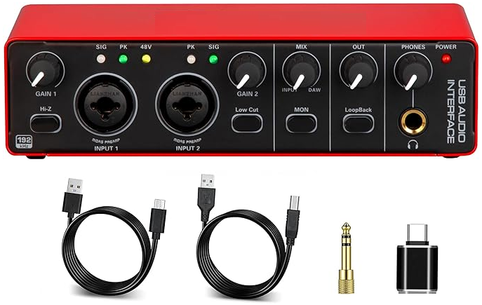 Audio Interface for Guitar