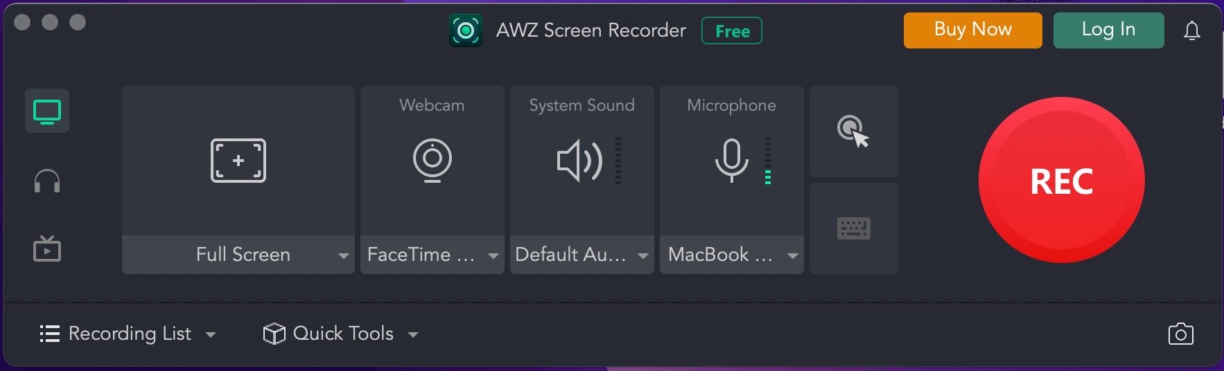 AWZ Screen Recorder for Mac
