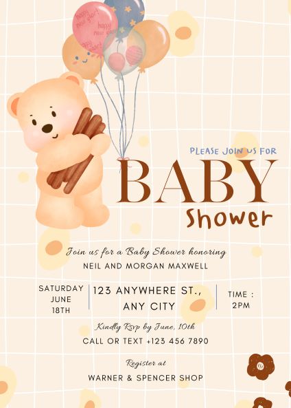 Shower Invitation Card