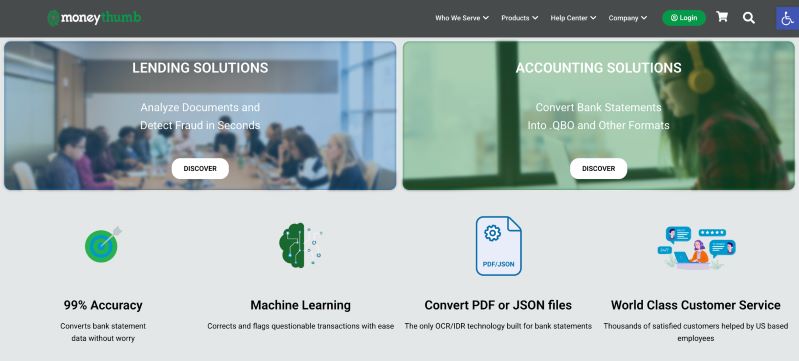 MoneyThumb PDF2CSV Convert