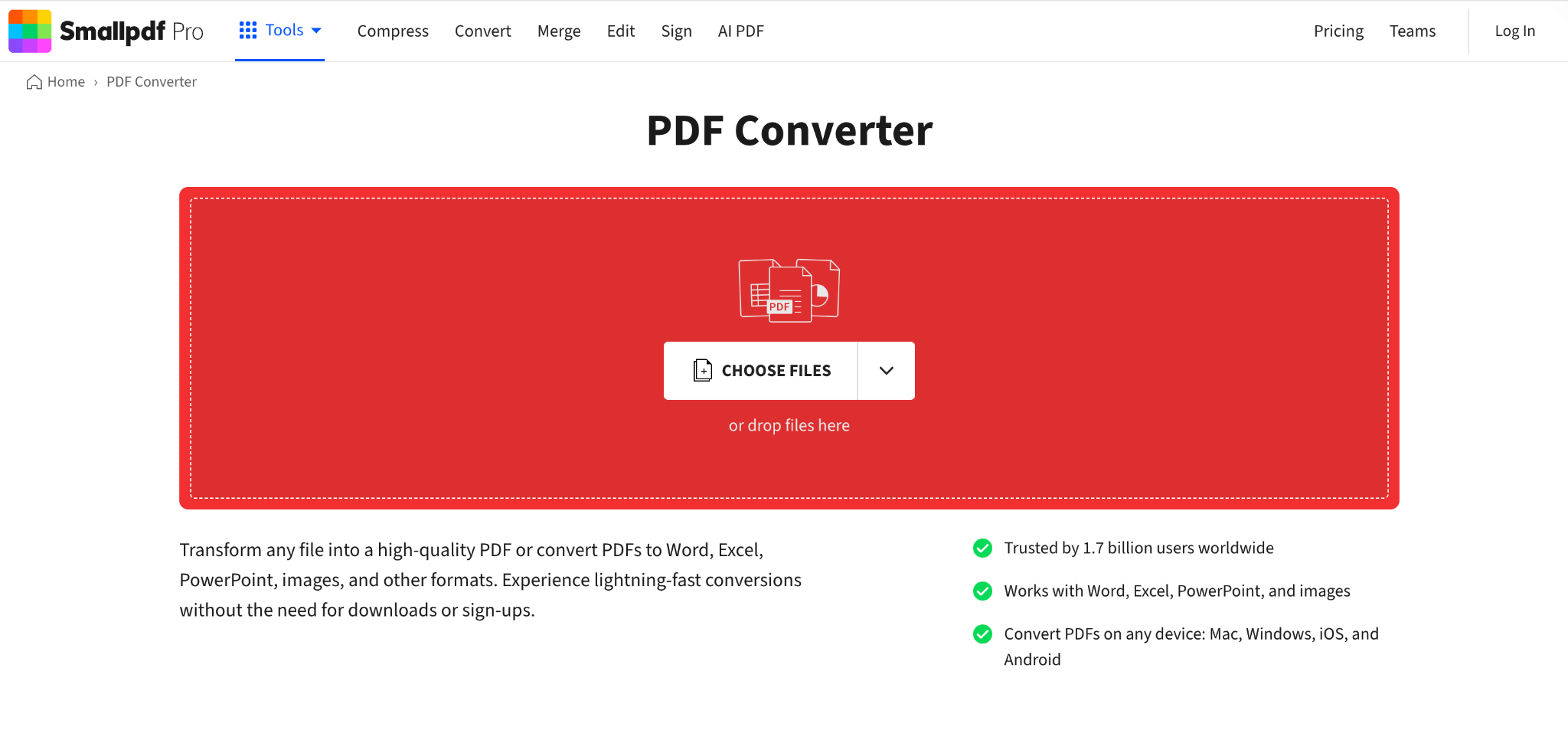 Smallpdf Converter