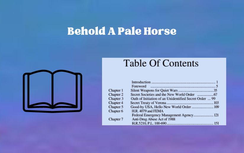 Behold A Pale Horse PDF reading and downloading online
