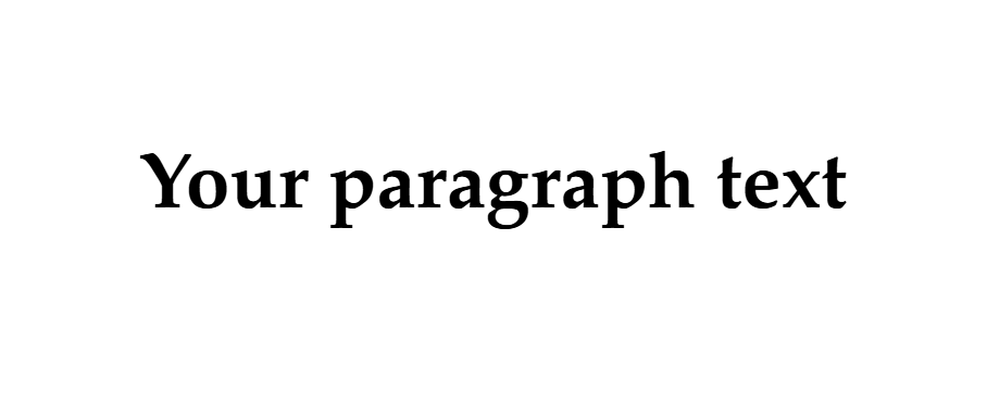 Palatino font for print