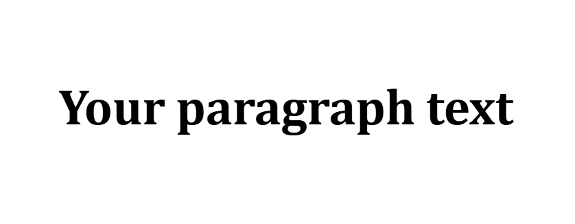 Cambria font for reading