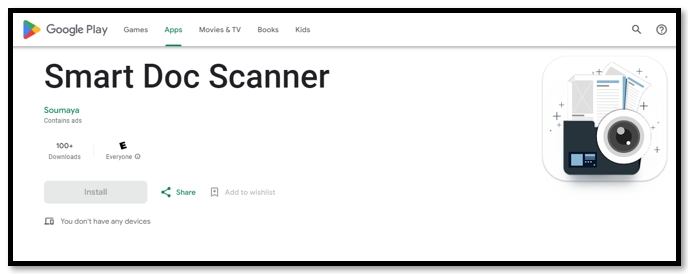 Best free Android scanner app - Smart Doc Scanner