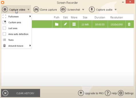 free screen recorder Mac #5. Iceceam Screen Recorder