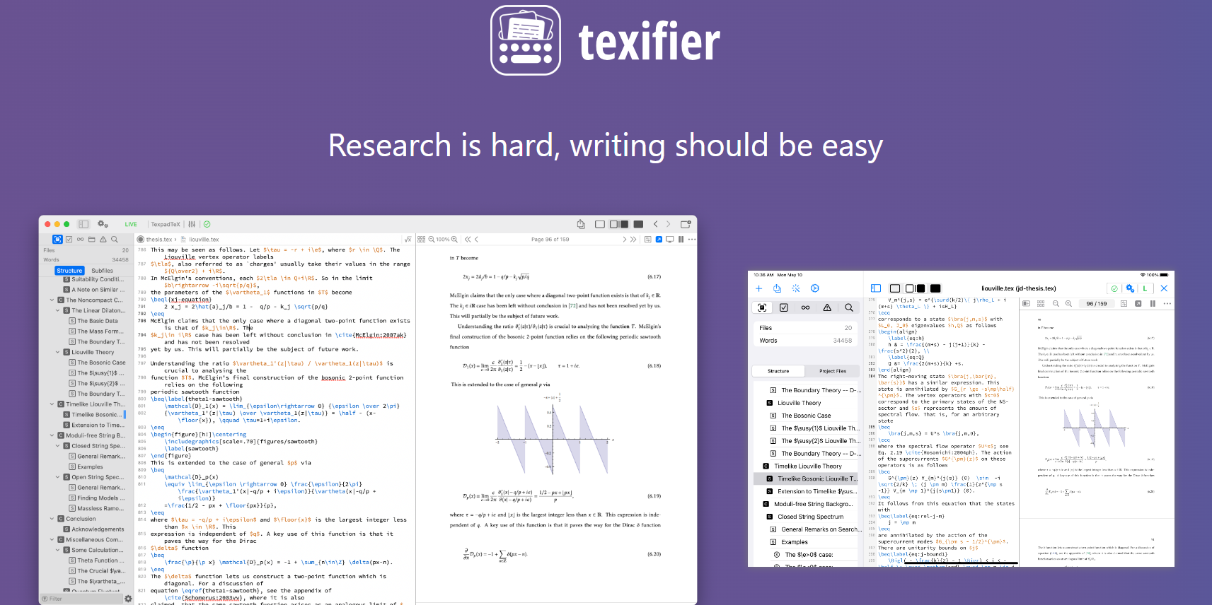 best Latex editor Texifier