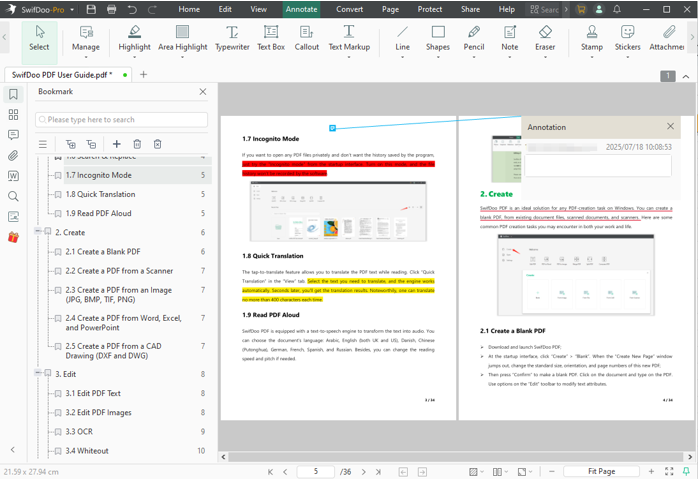 SwifDoo PDF: The Ultimate Best Manga PDF Reader App
