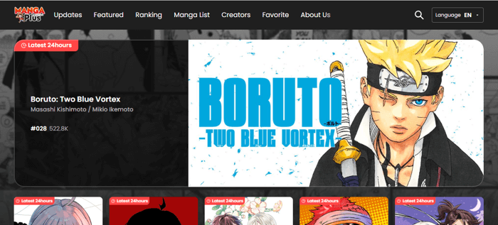 Best Legal Manga Reading Site Manga Plus