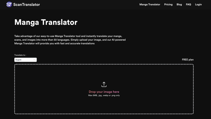 Scan Translator best manga translator
