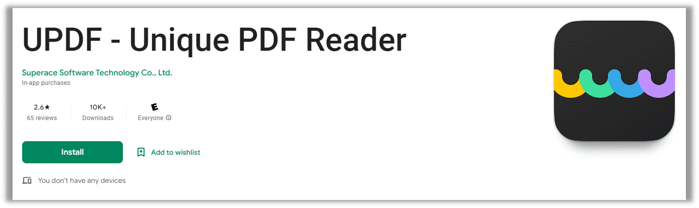 Best PDF maker app for Android - UPDF