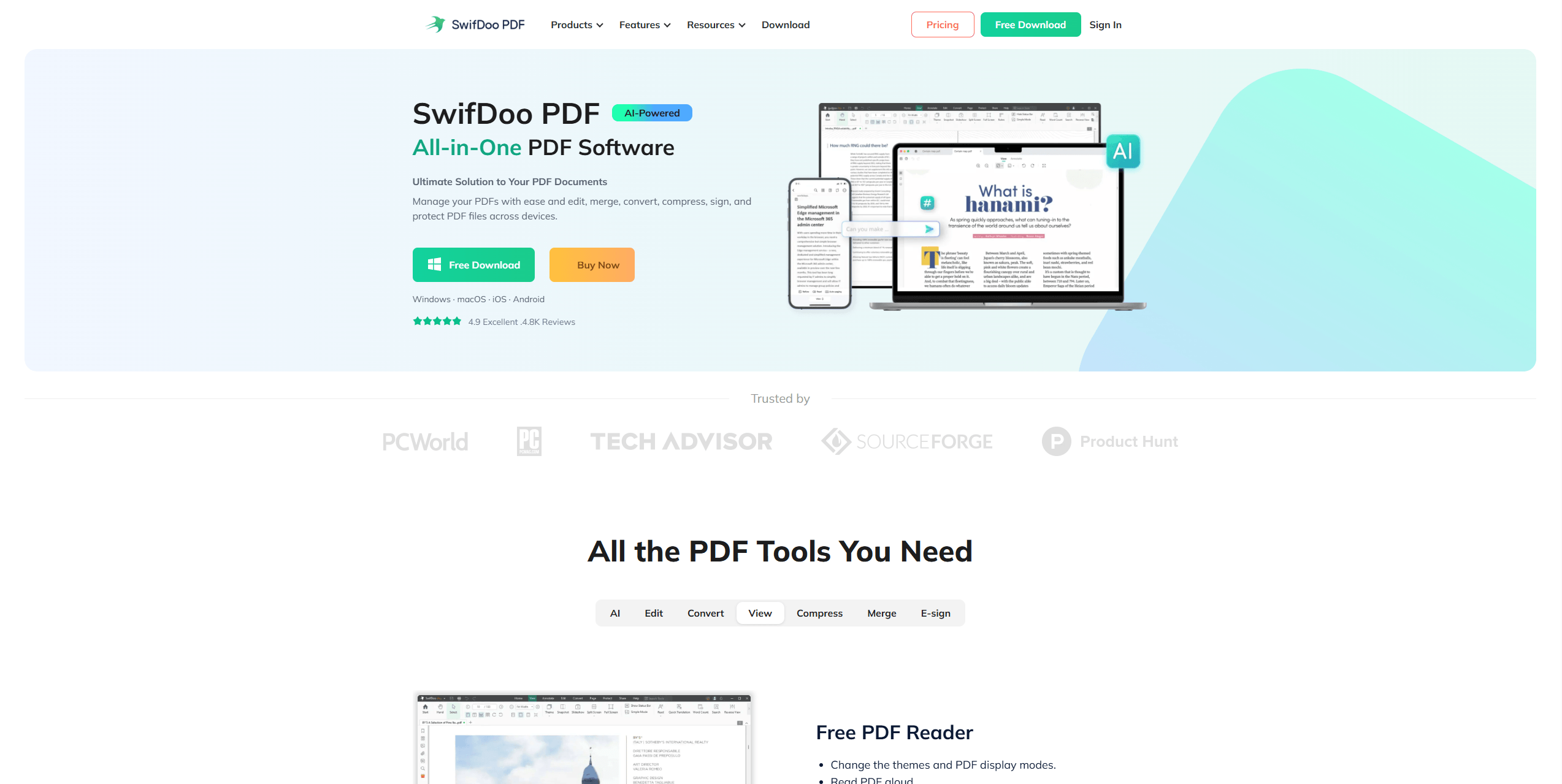 SwifDoo PDF interface